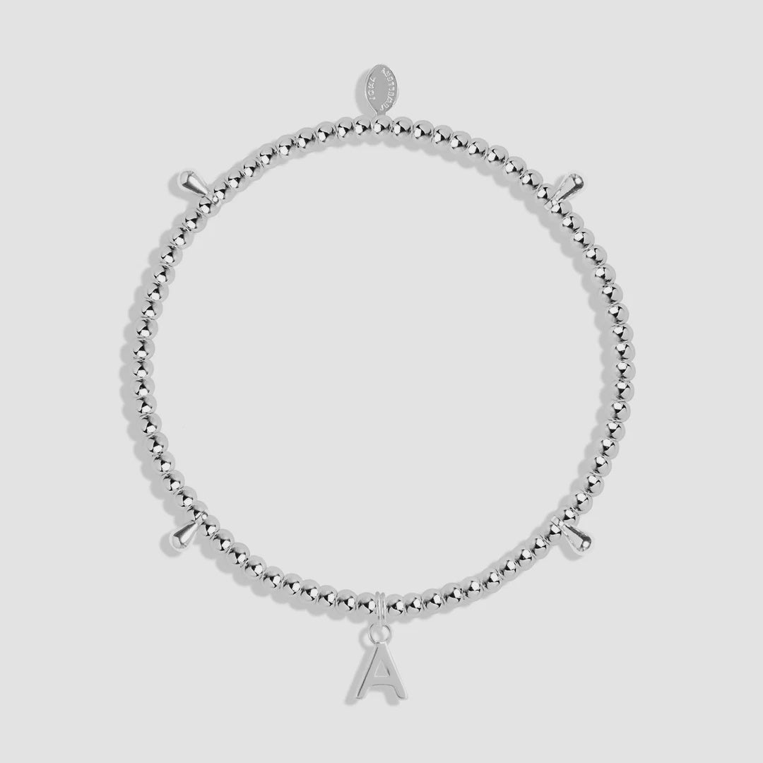 Joma Alphabet A Little A Silver Plated Bracelet 7742