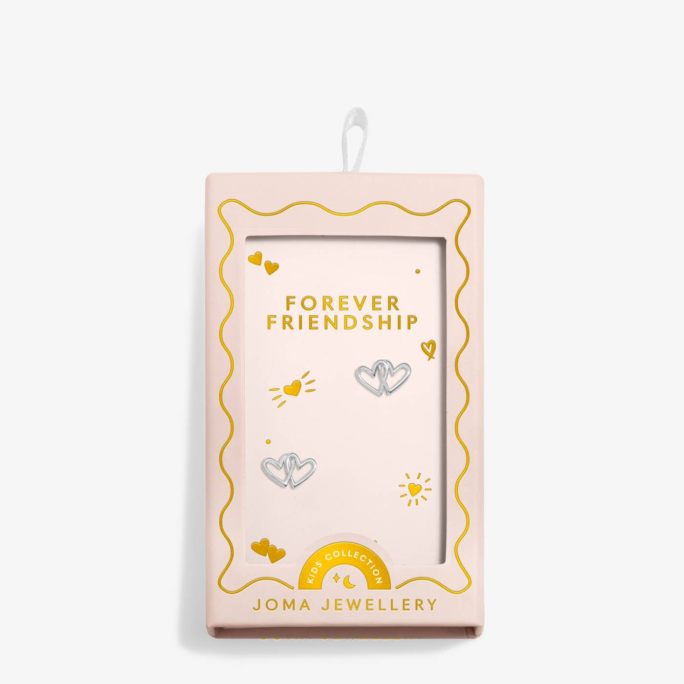 Joma Kids' Moments To Shine 'Friend' Earrings In Silver Plating C1047