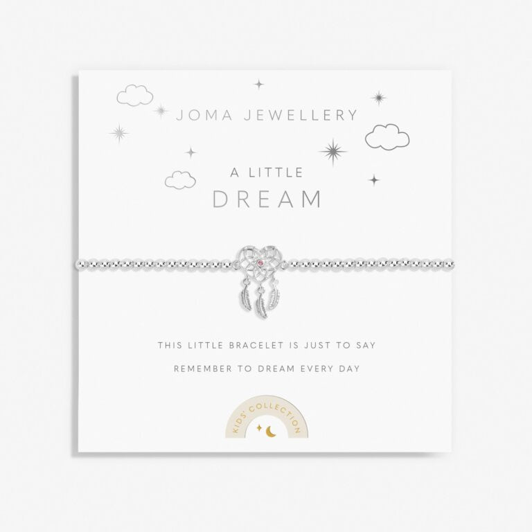 Joma Kids' A Little 'Dream' Bracelet In Silver Plating C807