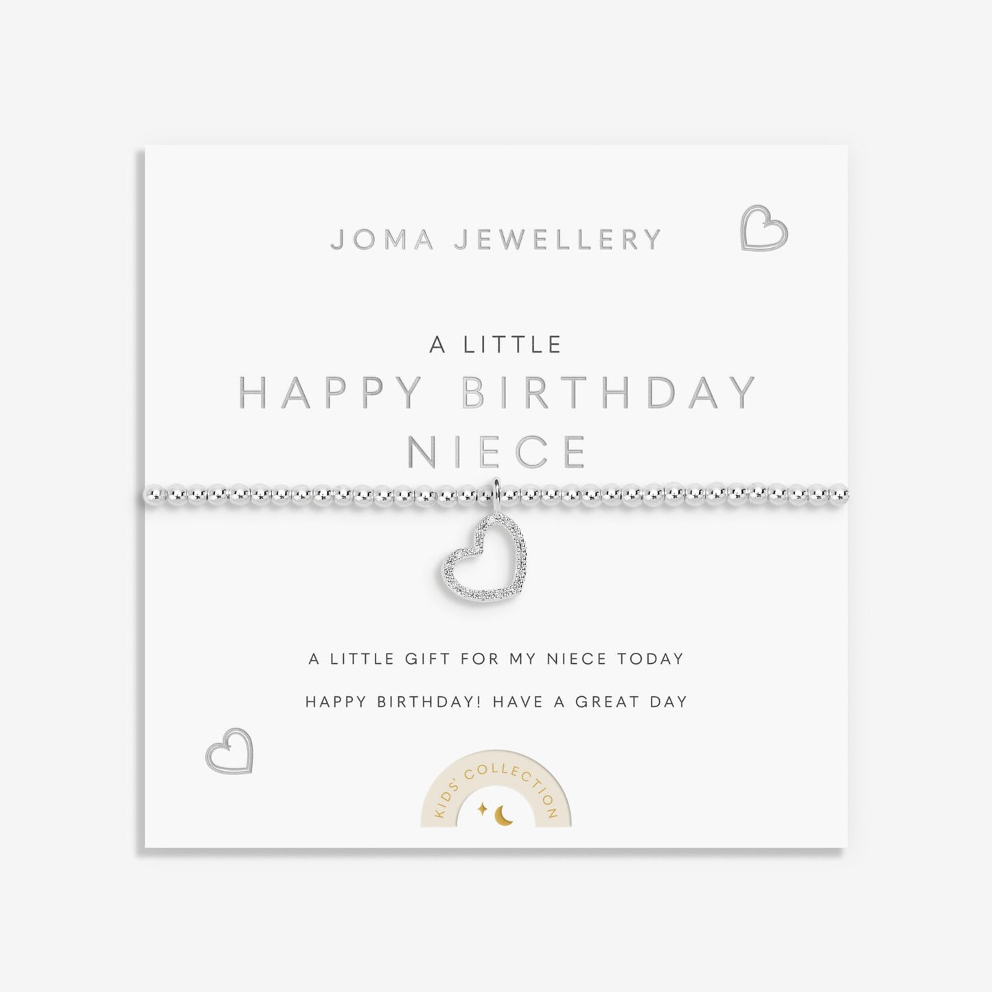 Joma Kids' A Little 'Happy Birthday Niece' Bracelet C915
