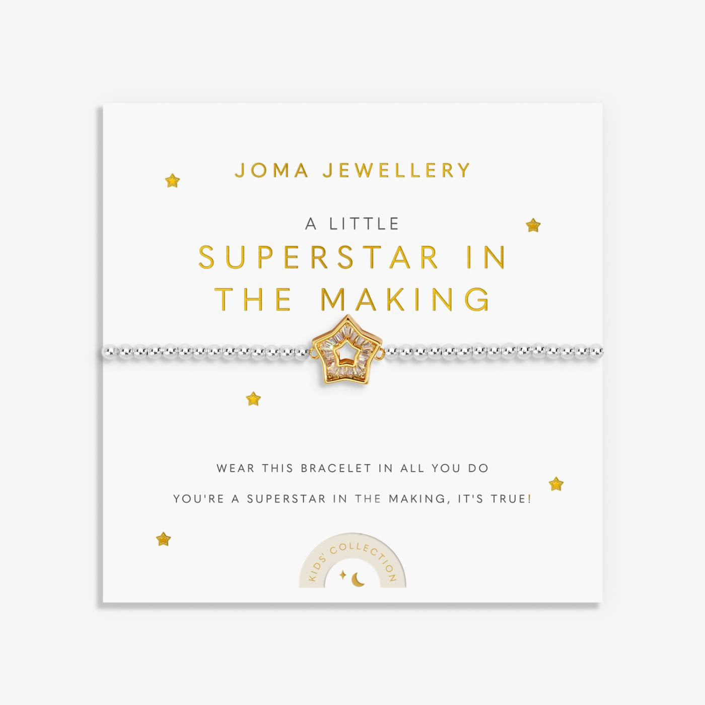 Joma Kids' A Little 'Superstar In The Making' Bracelet C954