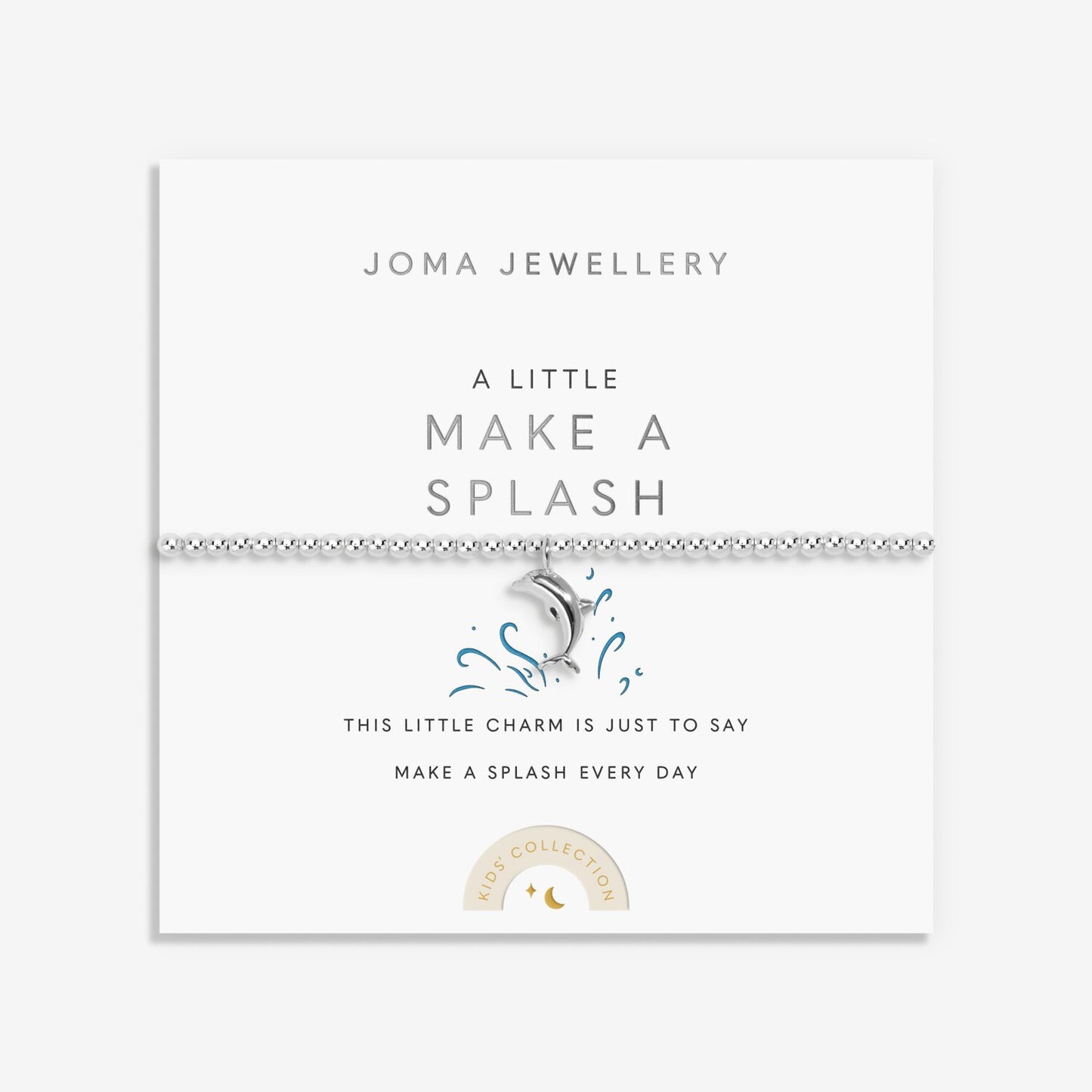 Joma Kids' A Little 'Make A Splash' Bracelet in Silver Plating C960