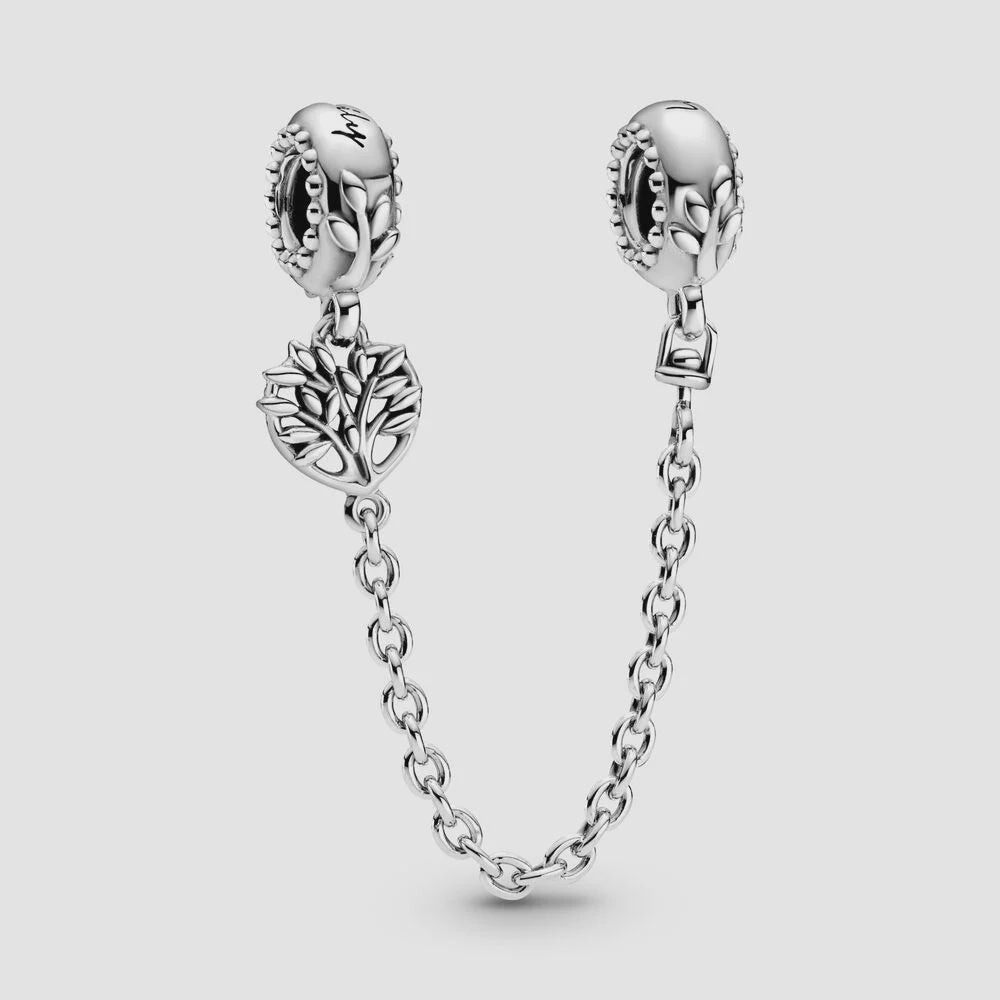 Pandora Heart Family Tree Safety Chain 799293C00-05
