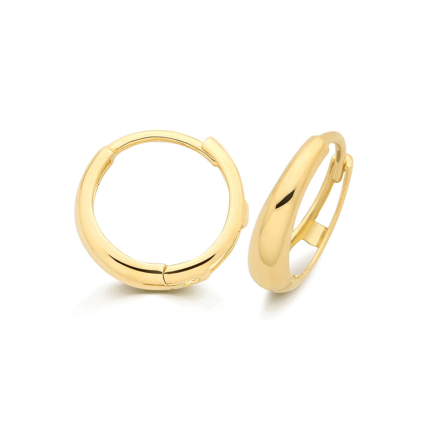 9ct Yellow Gold Huggie Earrings ES2233