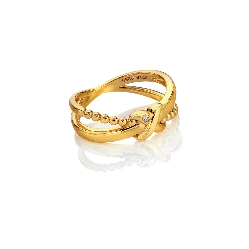 Hot Diamonds HD X GE Coupled Ring DR328