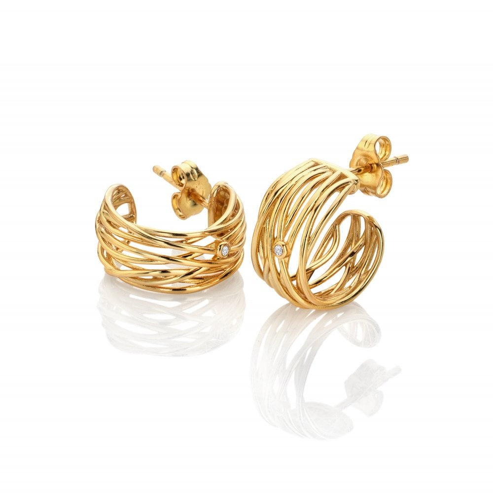Hot Diamonds String YGP Earrings DE896