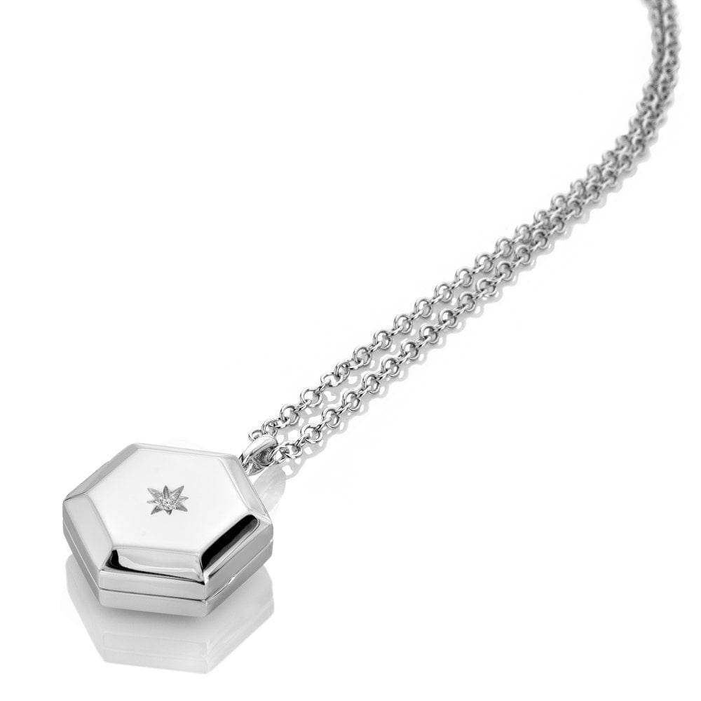 Hot Diamonds Hexagon Locket DP1100