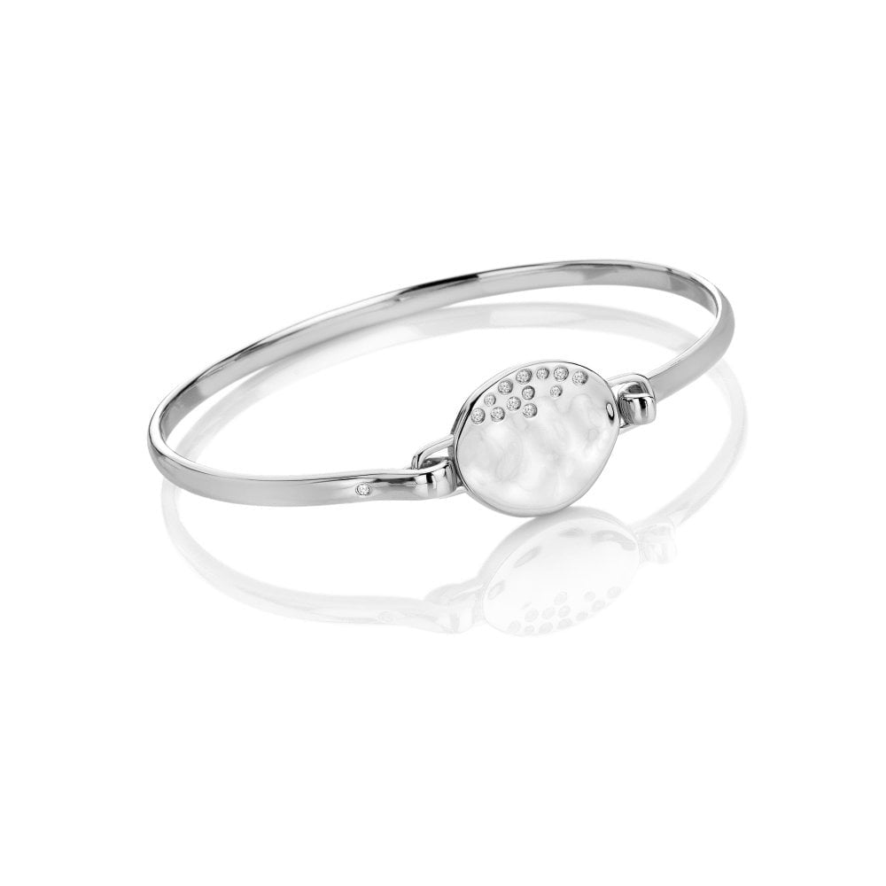 Hot Diamonds Silver Illuminate Bangle DC214