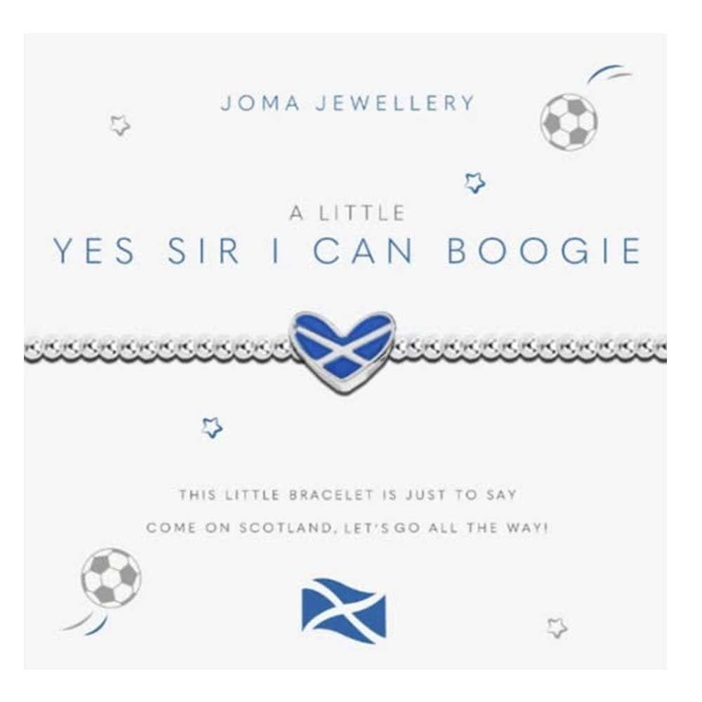 Joma Scottish A Little Yes Sir I Can Boogie Bracelet 9597 - World Cup Limited Edition