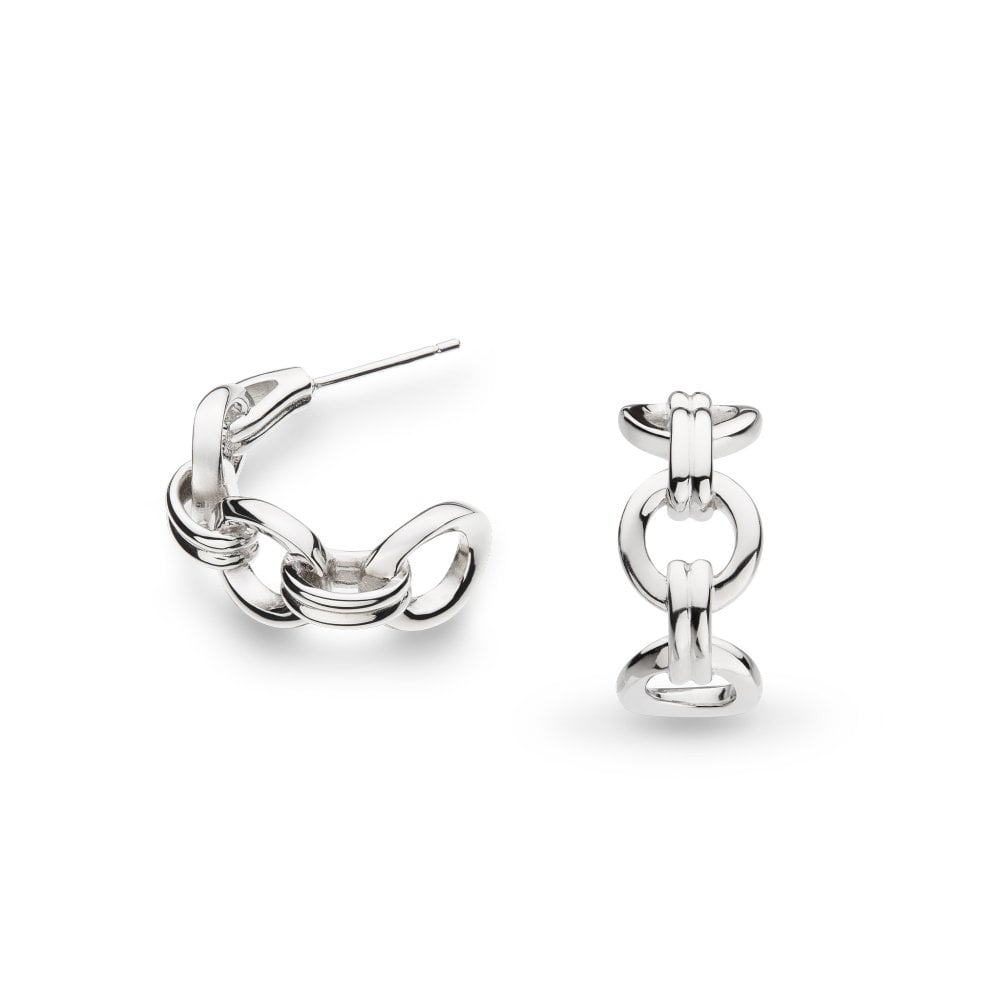 Kit Heath Bevel Unity Hoop Stud Earrings 61174RP