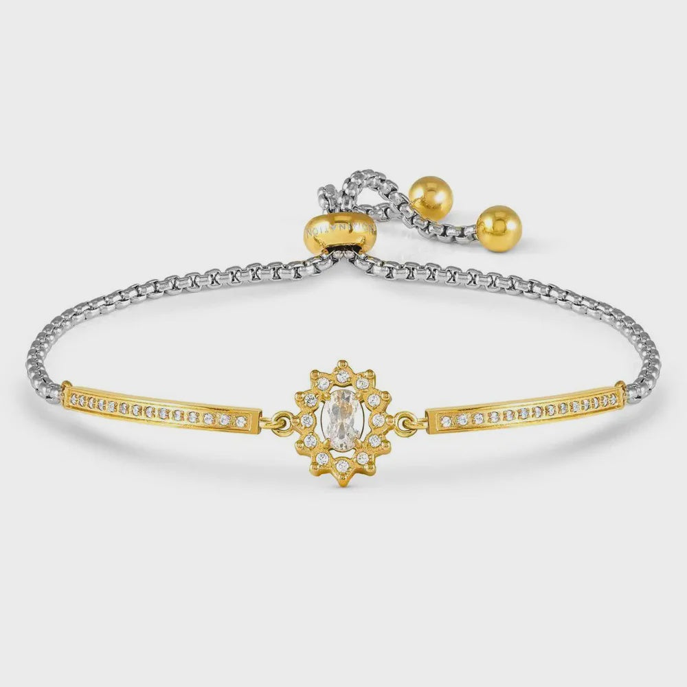 NOMINATION Royal Dream Rich Gold Oval Cluster 029802-039