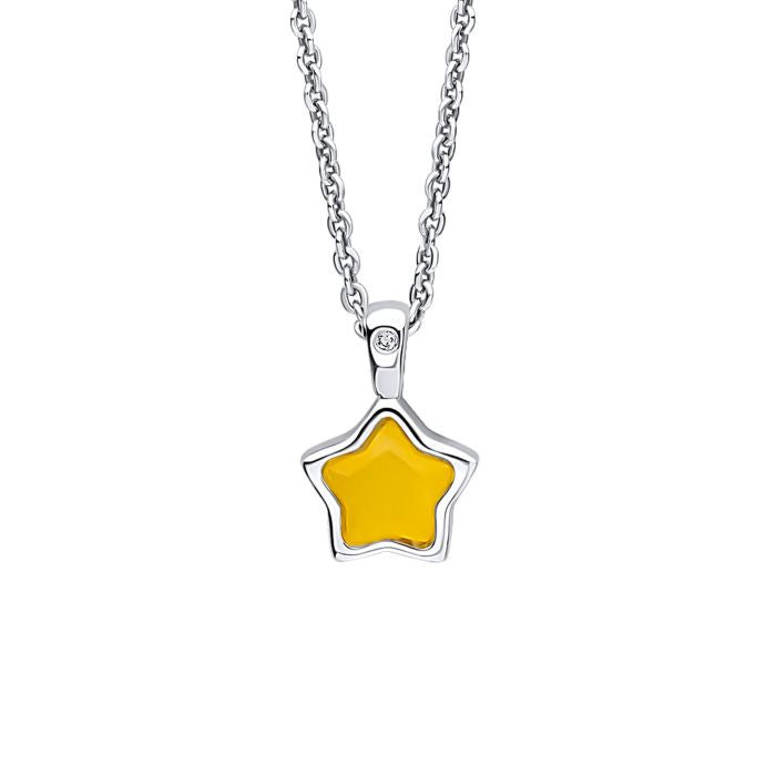 NOV Star Birthstone Necklace with Diamond P5370Y