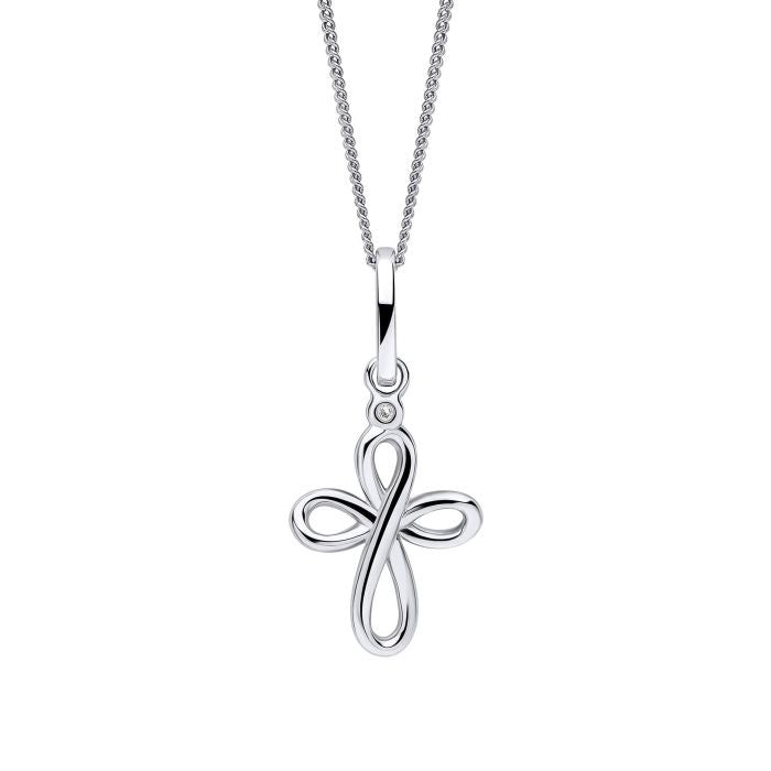 D For Diamond Organic Cross with Diamond P5514