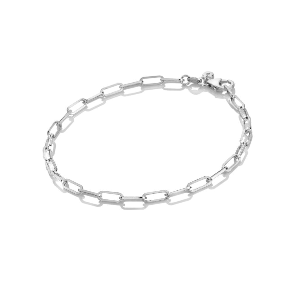 Hot Diamonds Silver Paperclip Bracelet DL703