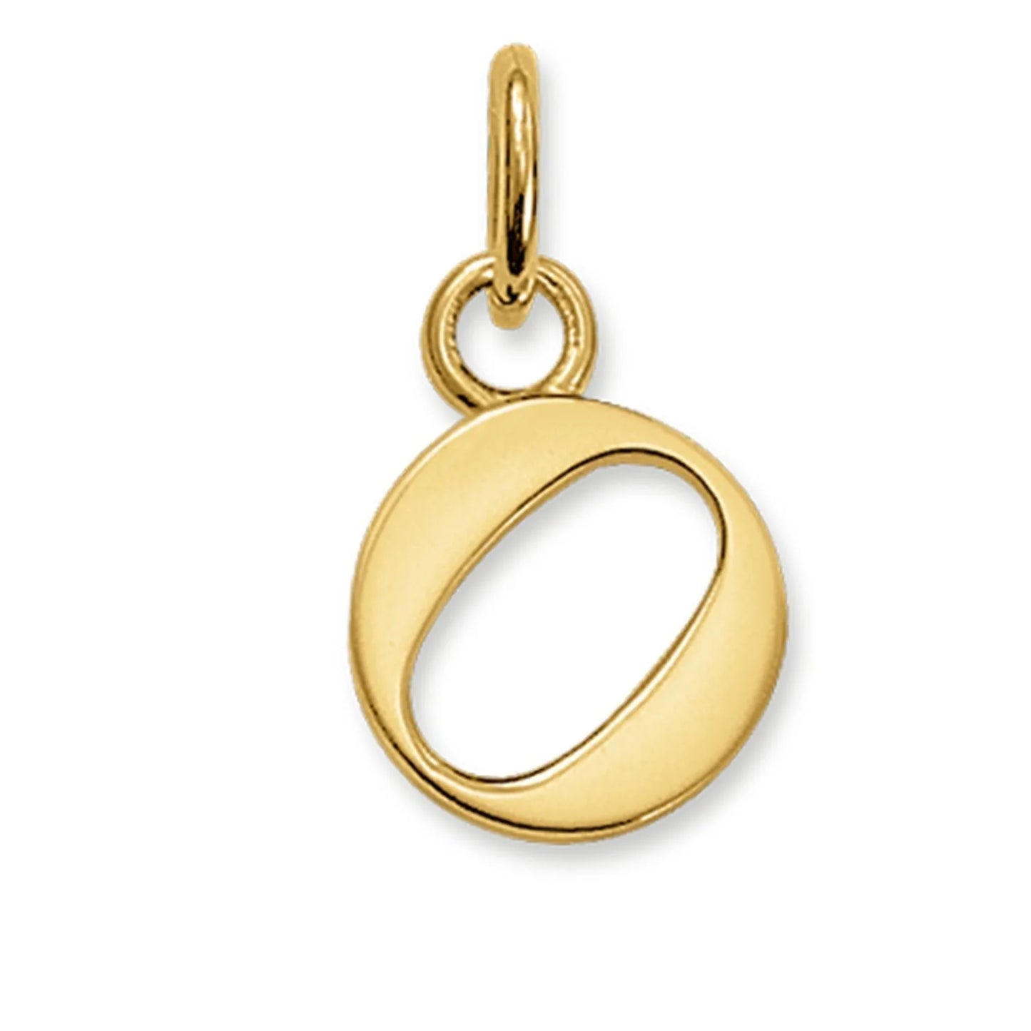 Thomas Sabo Yellow Gold Plated Initial O Pendant PE602-413-12