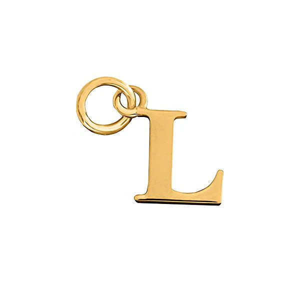 Thomas Sabo Yellow Gold Plated Initial L Pedant PE599-413-12