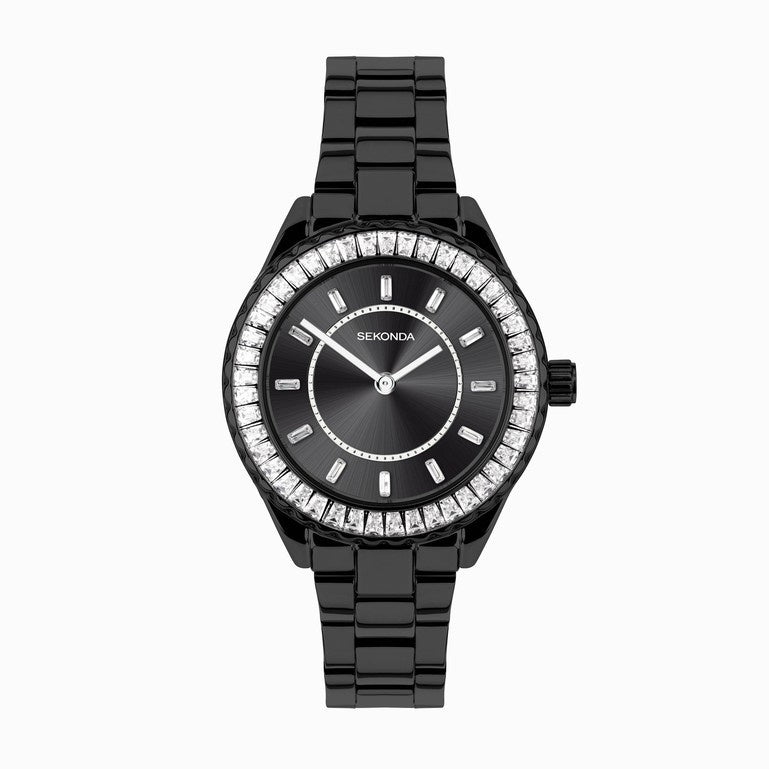 Sekonda Ladies Margot Classic Watch Black 40659
