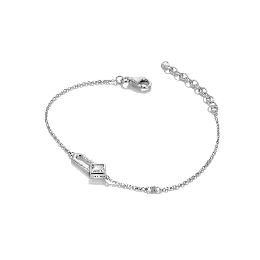Hot Diamonds Solitaire Bracelet Square DL721