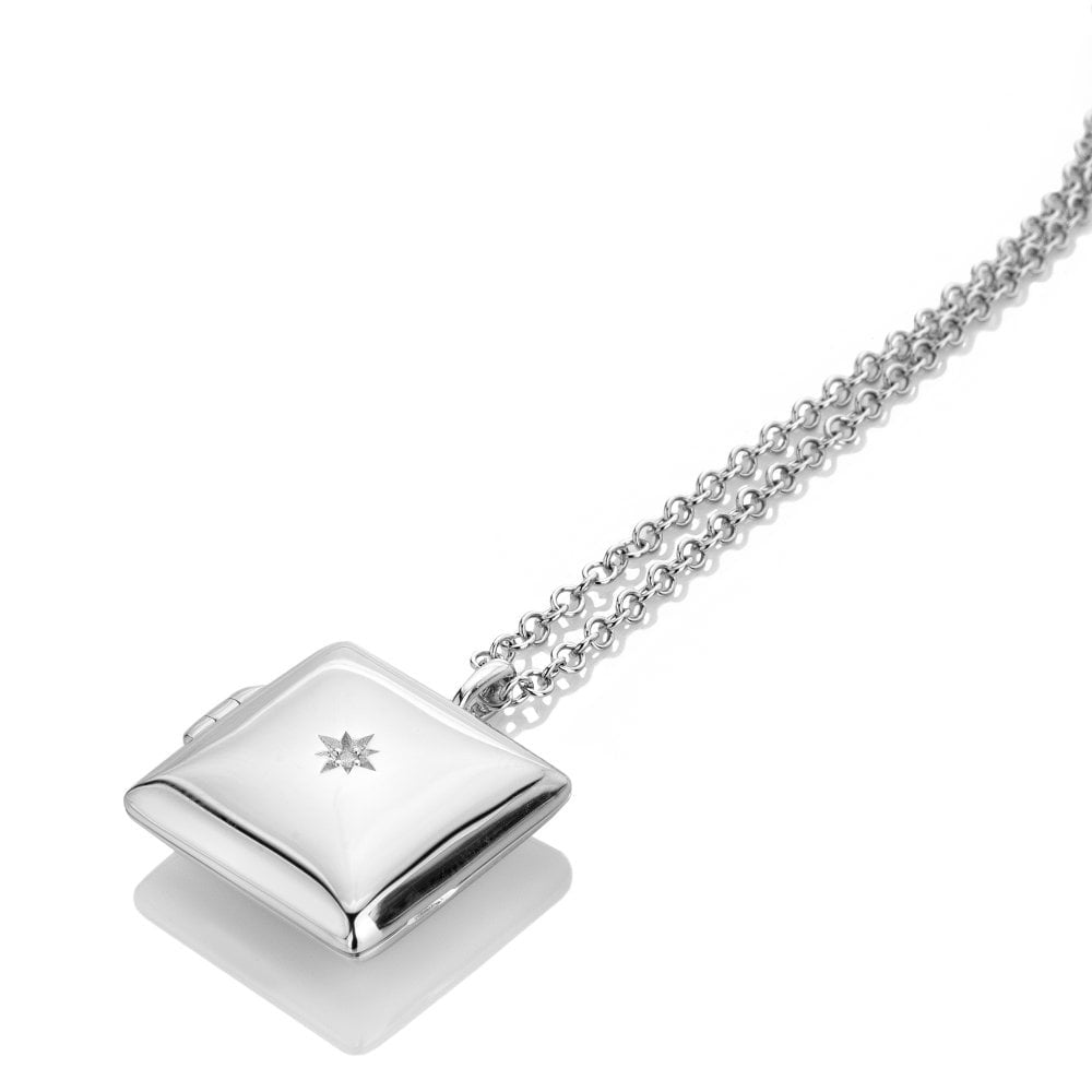 Hot Diamonds Square Locket DP1101