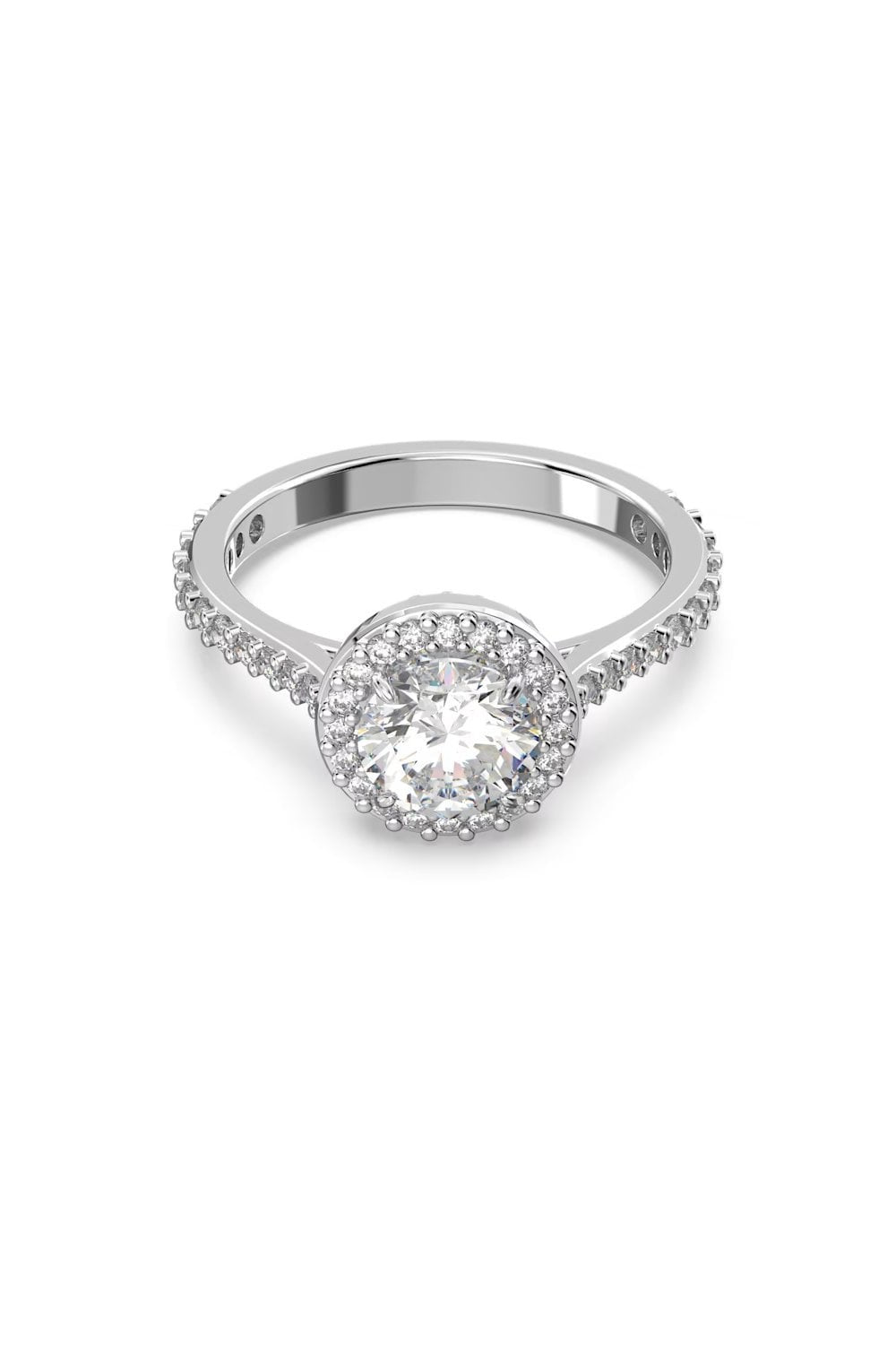 Swarovski Una Angelic Cocktail Ring size 55 5636267