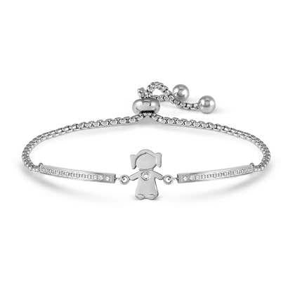 Nomination Milleluci Refined Steel Bracelet Baby Girl 028016-026