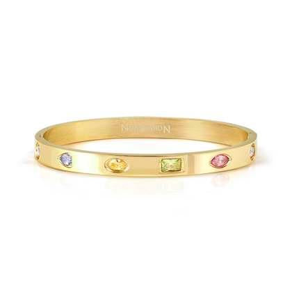 Nomination Pretty Bangles Yellow Various Mixed CZ 029532-024
