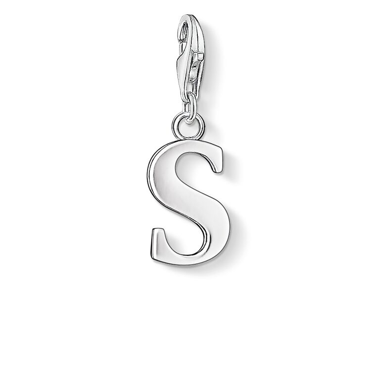 Thomas Sabo Silver Letter S Charm 0193-001-12
