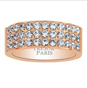 Tresor Paris Rose Plated Etern 8mm Ring 21997