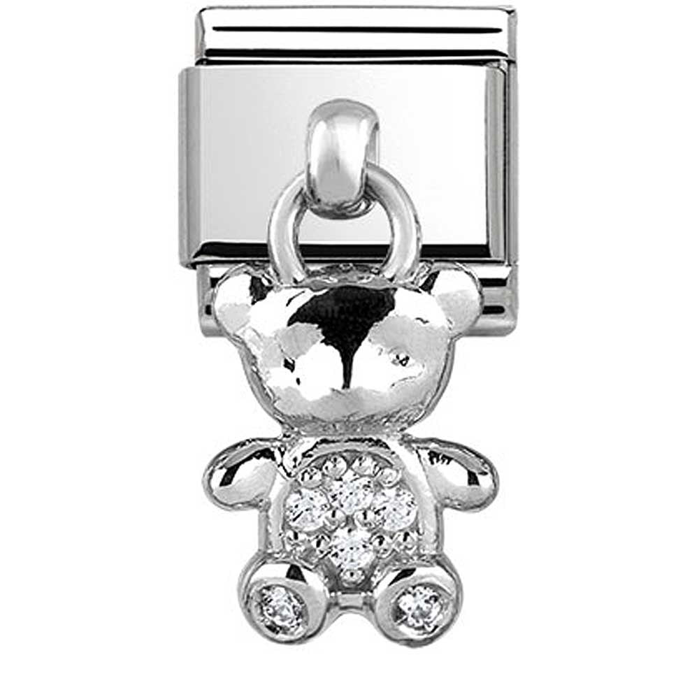 NOMINATION Teddy Bear Charm 331800-23
