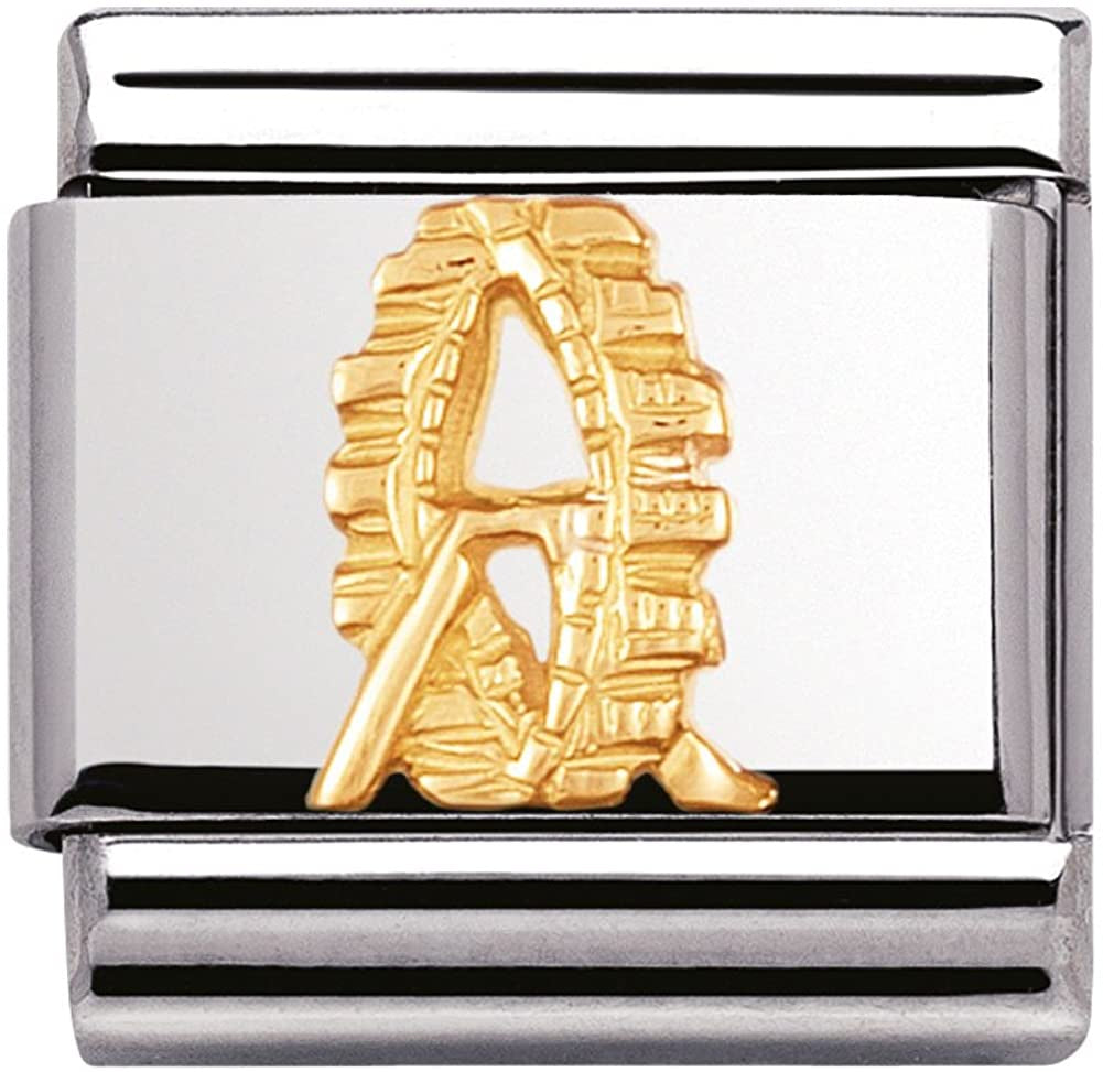 NOMINATION Gold Giant Ferris Wheel Charm 030127-01