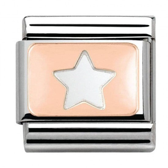 NOMINATION Charm 9K rose Gold CUSTOM Star