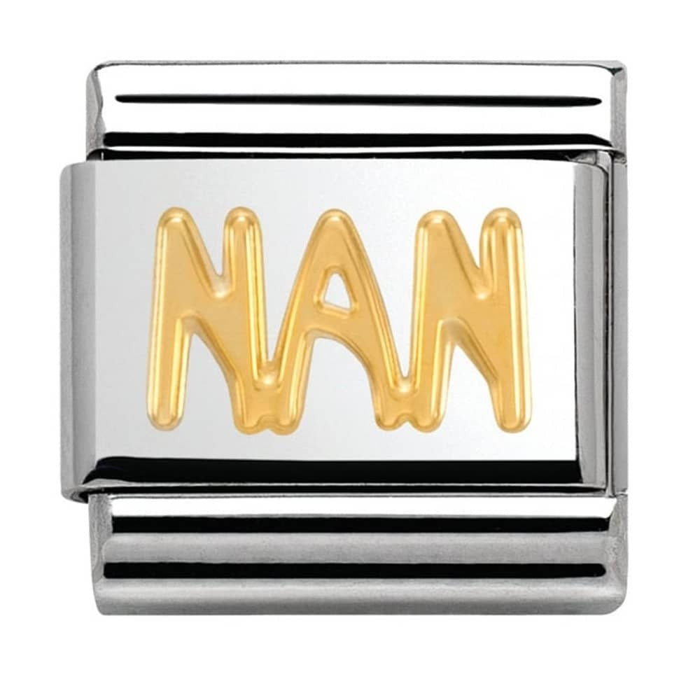 NOMINATION Gold Nan Charm 030107-17