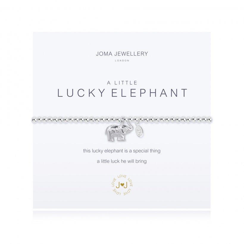 Joma Jewellery A Little Lucky Elephant Bracelet 1203
