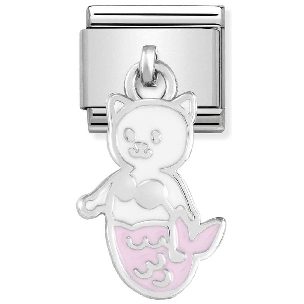 Nomination Charm Enamel Mermaid Cat 331805-16
