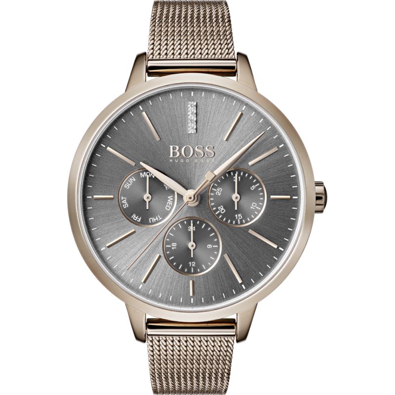 BOSS rose tone mesh bracelet Watch 1502424