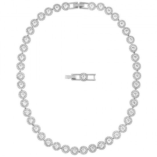Swarovski Angelic White Rhodium Necklace 5117703