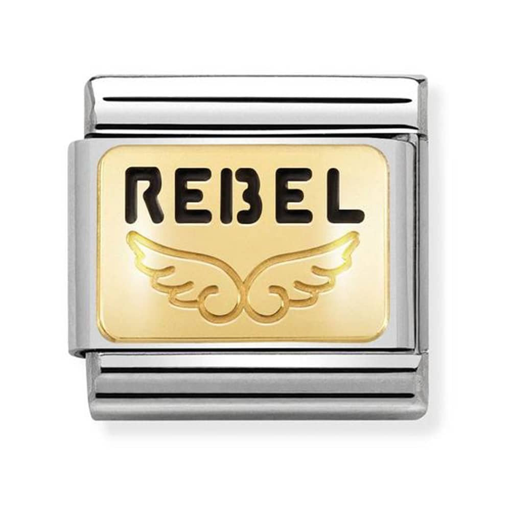 NOMINATION Rebel Cause Angel Charm 030284-36