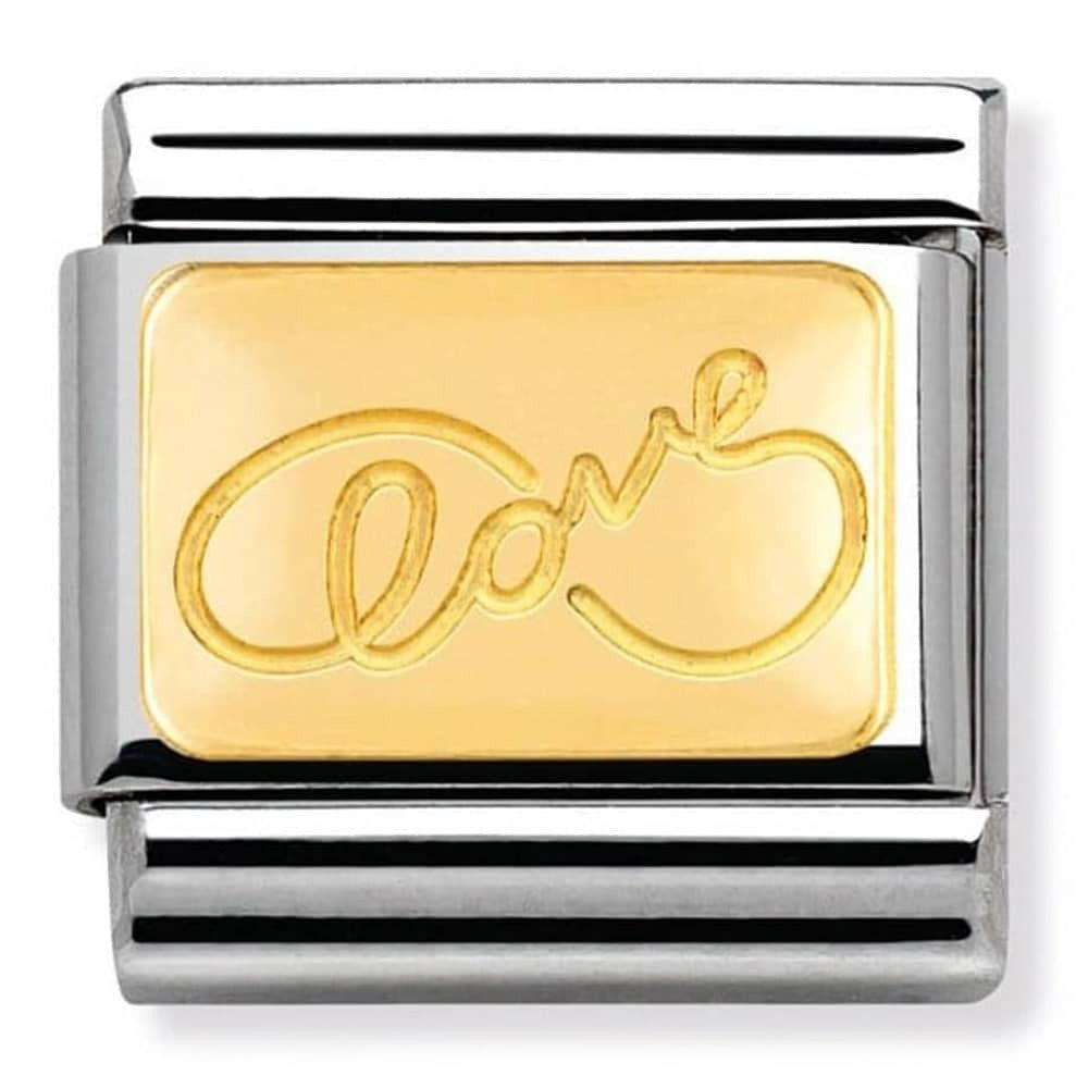 NOMINATION Infinite Love Plate Charm 030121-21