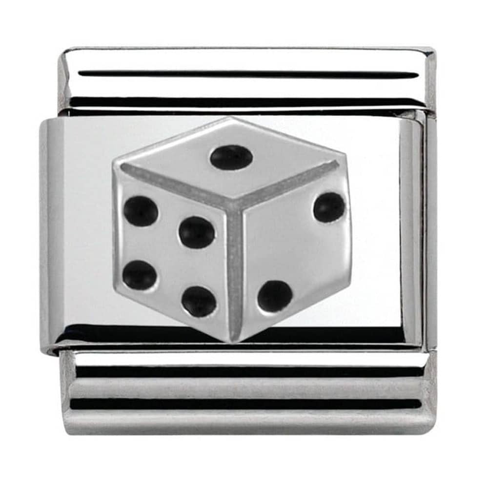 NOMINATION Enamel Dice Charm 330202-11