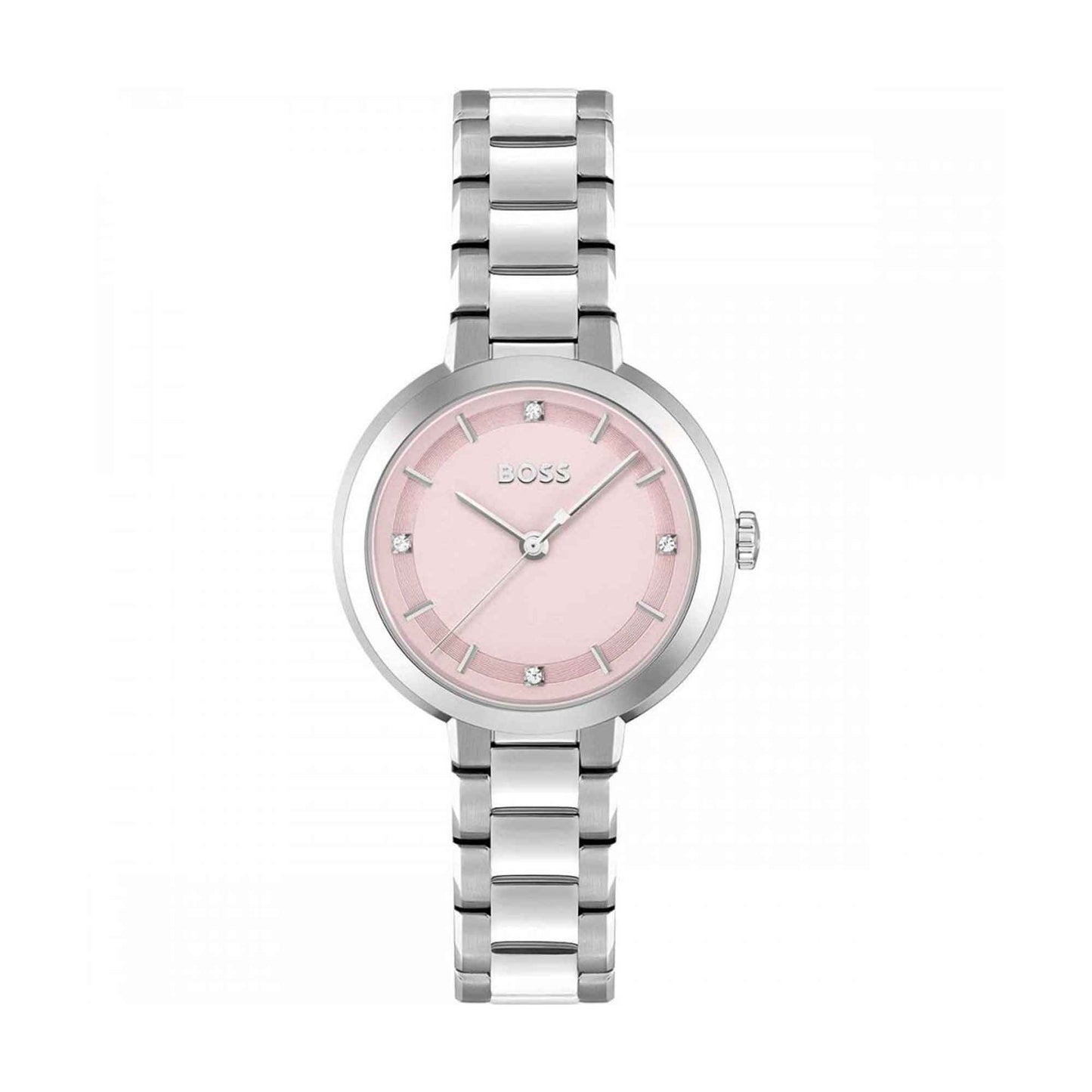 BOSS Ladies Sena Pink Dial Watch 1502757