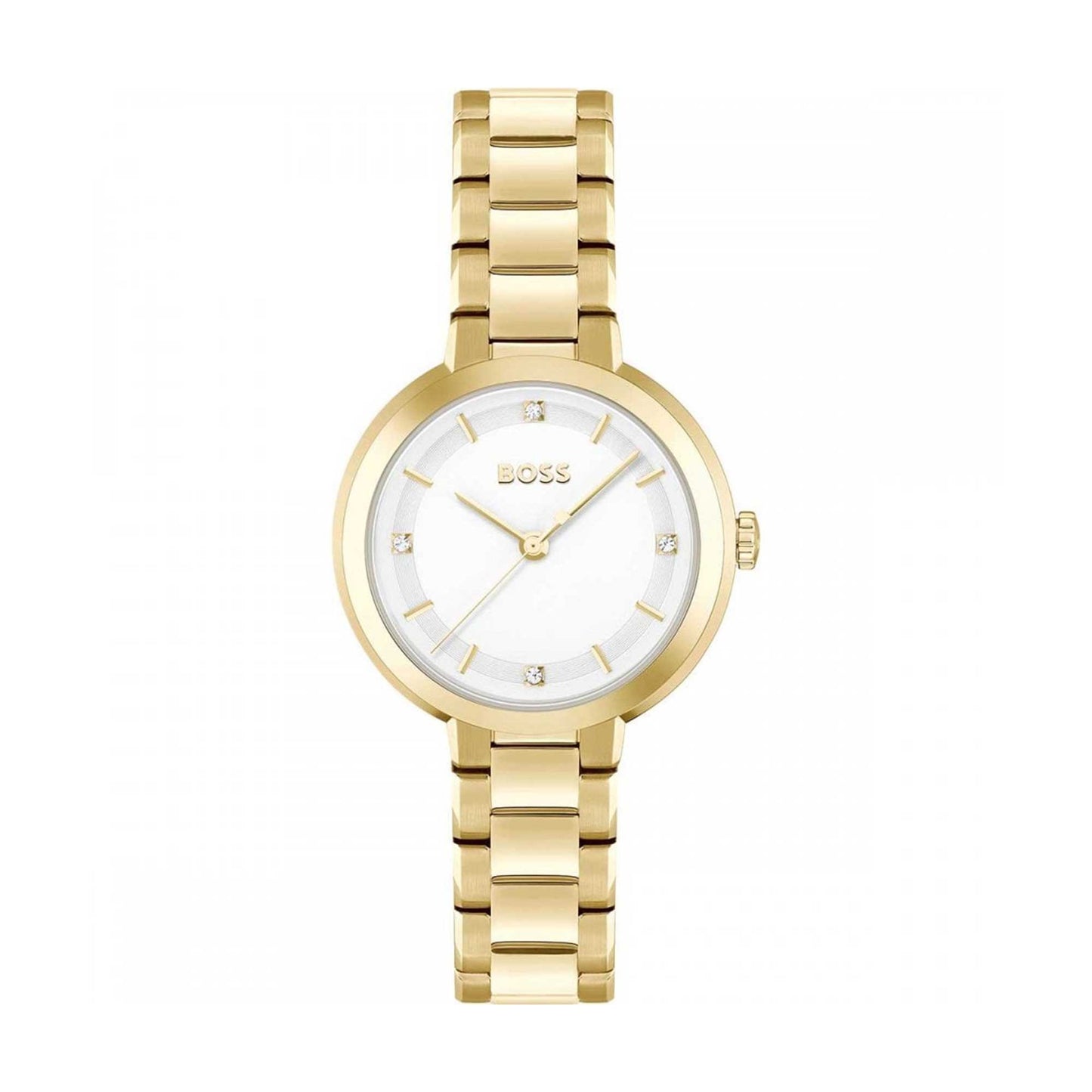 BOSS Ladies Sena Gold Tone Watch 1502758