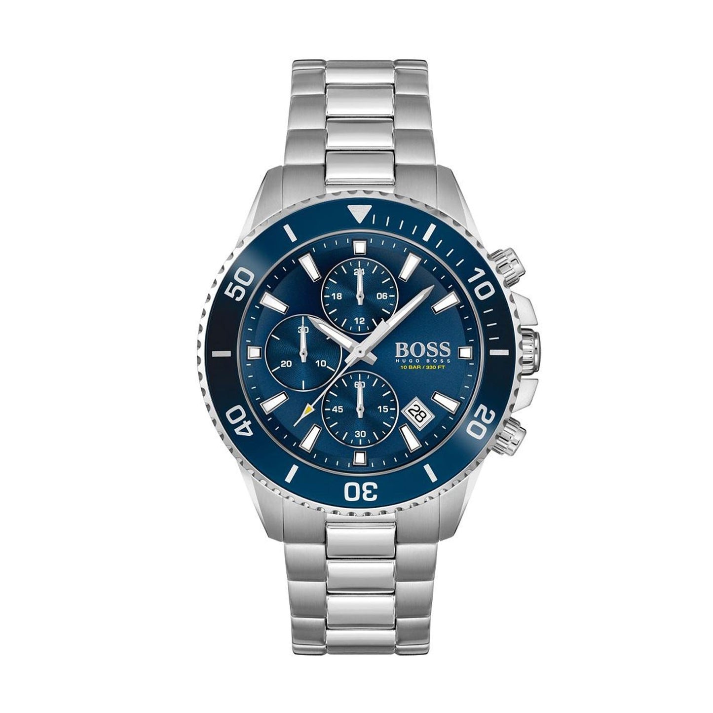 BOSS Admiral Athleisure Blue Dial Mens Watch 1513907