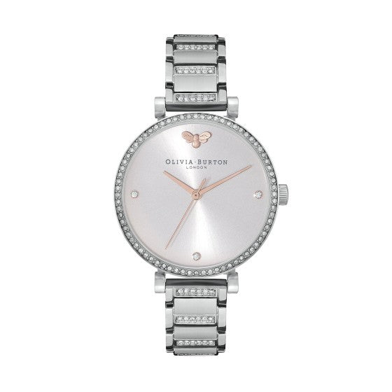 Olivia Burton TBar Blush Sunray Watch 24000003