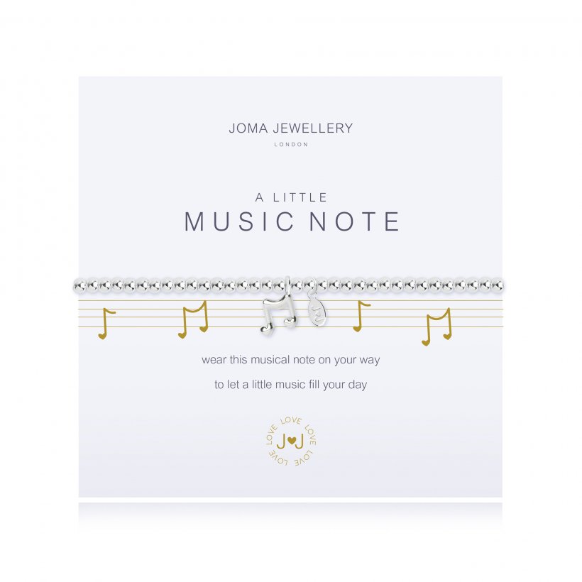 Joma Jewellery A Little Music Note Bracelet 2271