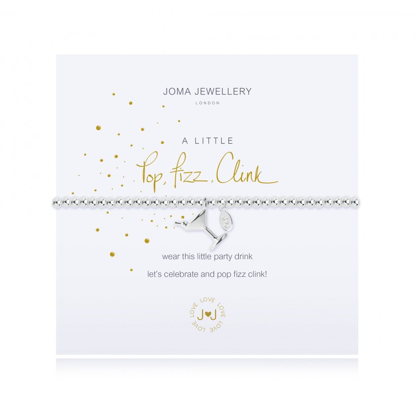 Joma Jewellery A Little Pop Fizz Clink Bracelet 2437