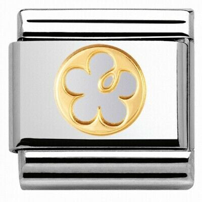 NOMINATION Classic Gold Flower Elegance Charms 030152/02