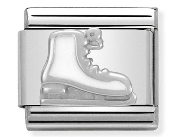 NOMINATION Enamel White Iceskate Charm 330204-04