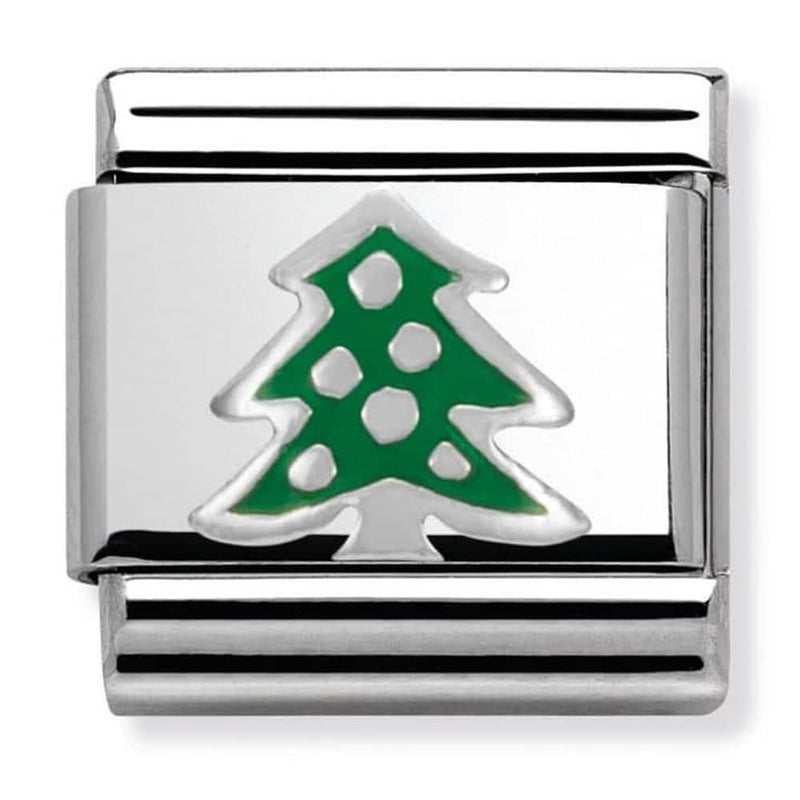 Nomination Charm Enamel Christmas Tree 330204-08