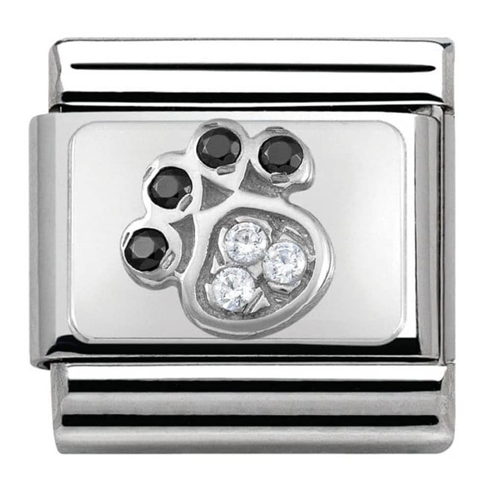 NOMINATION CZ Paw Print Charm 330304-14