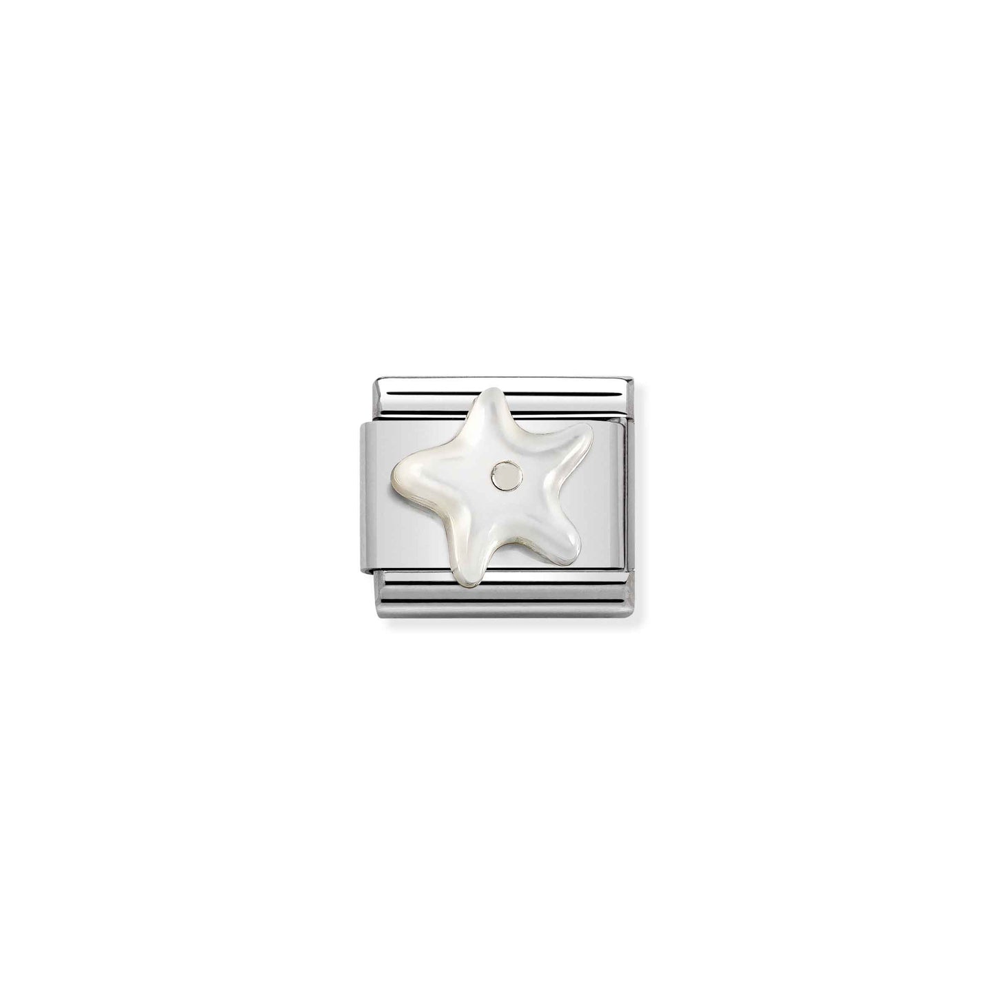 NOMINATION Starfish in White Mother of Pearl 330509-12